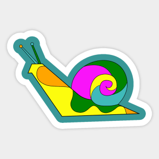 Thai Palette Slick Snail Boy Brian Sticker